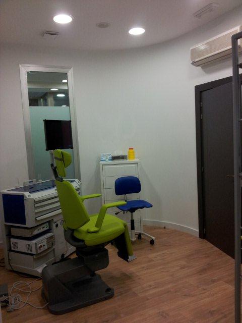 Sala exploración Nariz - Clinica Calzada Estudio decoración y diseño de interiores JF interiorismo Logroño Decoradores